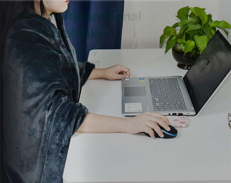 Плед - толстовка з підігрівом USB - мініатюра 3