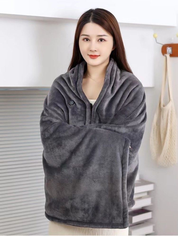 Плед - толстовка з підігрівом USB - мініатюра 7