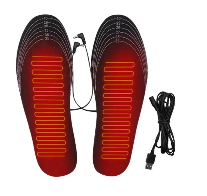 Устілки з підігрівом від USB для обігріву ніг - мініатюра 2