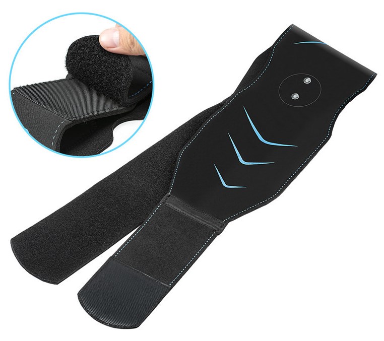 Міостимулятор для м'язів преса EMS+ Пояс – масажер з електроімпульсами - мініатюра 2