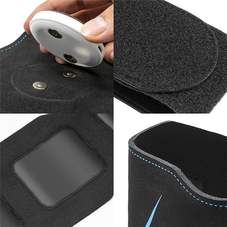 Міостимулятор для м'язів преса EMS+ Пояс – масажер з електроімпульсами - мініатюра 4