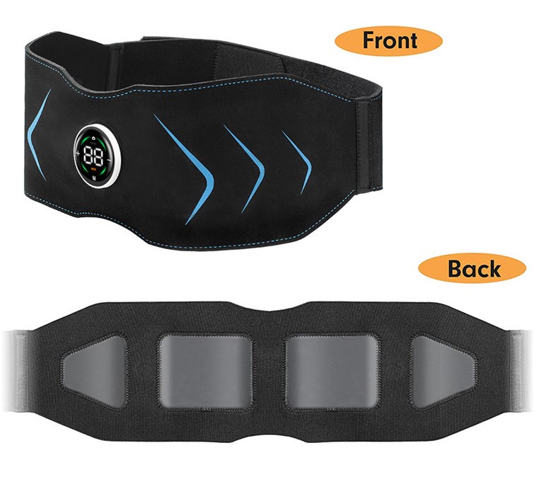 Міостимулятор для м'язів преса EMS+ Пояс – масажер з електроімпульсами - мініатюра 6