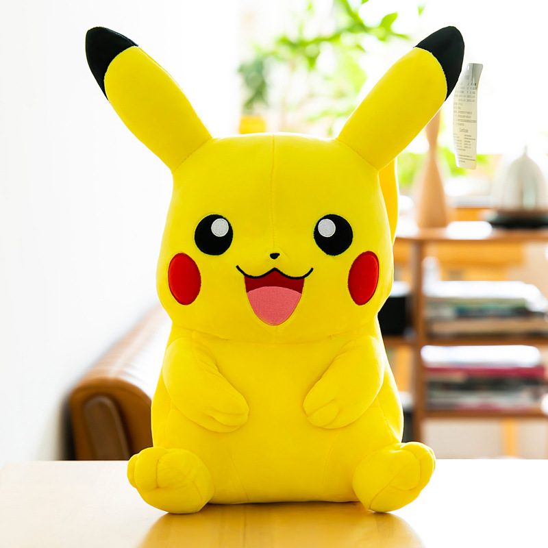 М'яка іграшка - обіймашка Пікачу · Подушка антистрес, 65 ​​см