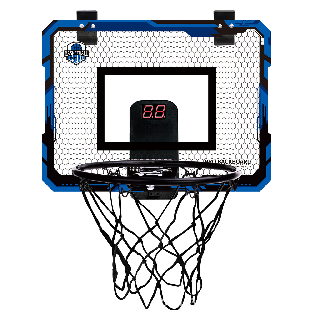 Баскетбольне кільце з електронним табло ∙ Дитячий набір для гри в баскетбол М'яч та Щит із кільцем зі звуковими ефектами - мініатюра 4