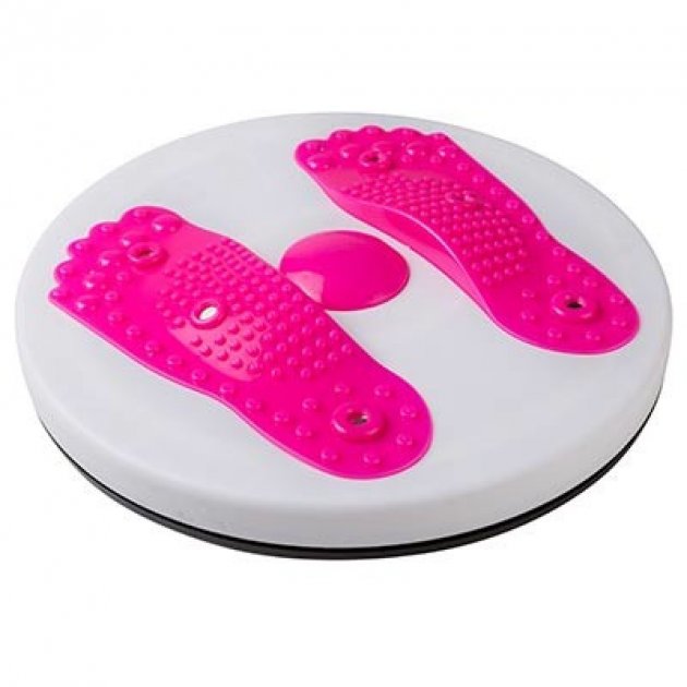 Тренажер Диск здоров'я з масажем стоп Waist Twisting Disc Магнітний обертовний масажер - тренажер для талії та живота