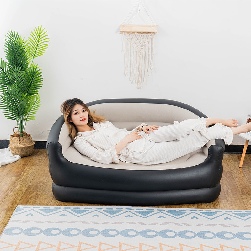 Надувний диван - ліжко для відпочинку - мініатюра 3