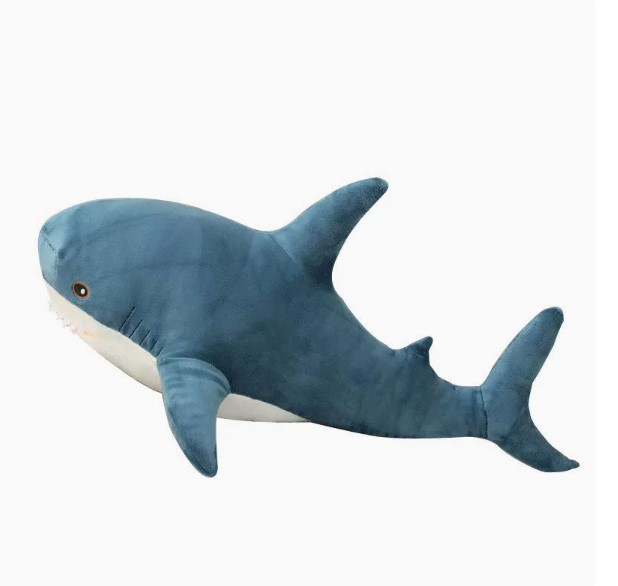 Дитяча м'яка іграшка Акула 140см ∙ Плюшева Акула-обнімашка - мініатюра 4