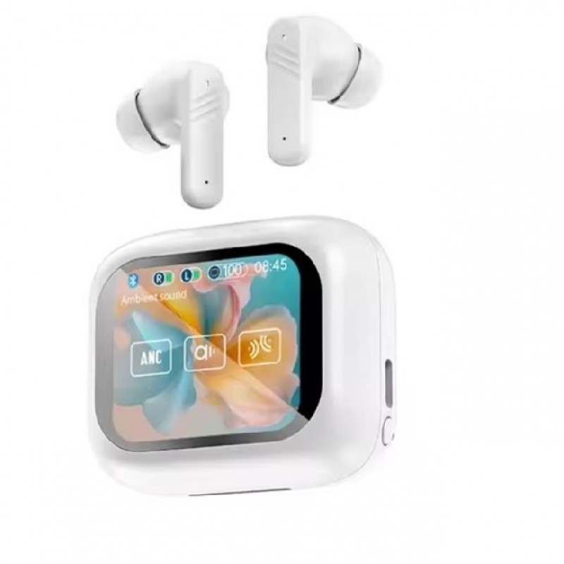 Бездротові навушники LX10 TWS Earbuds в зарядному кейсі з кольоровим LED дисплеєм - мініатюра 2