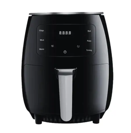 Фритюрниця електрична безмасляна Zepline ZP-085 3000W Аерофритниця аерогриль на 6 л з LED дисплеєм