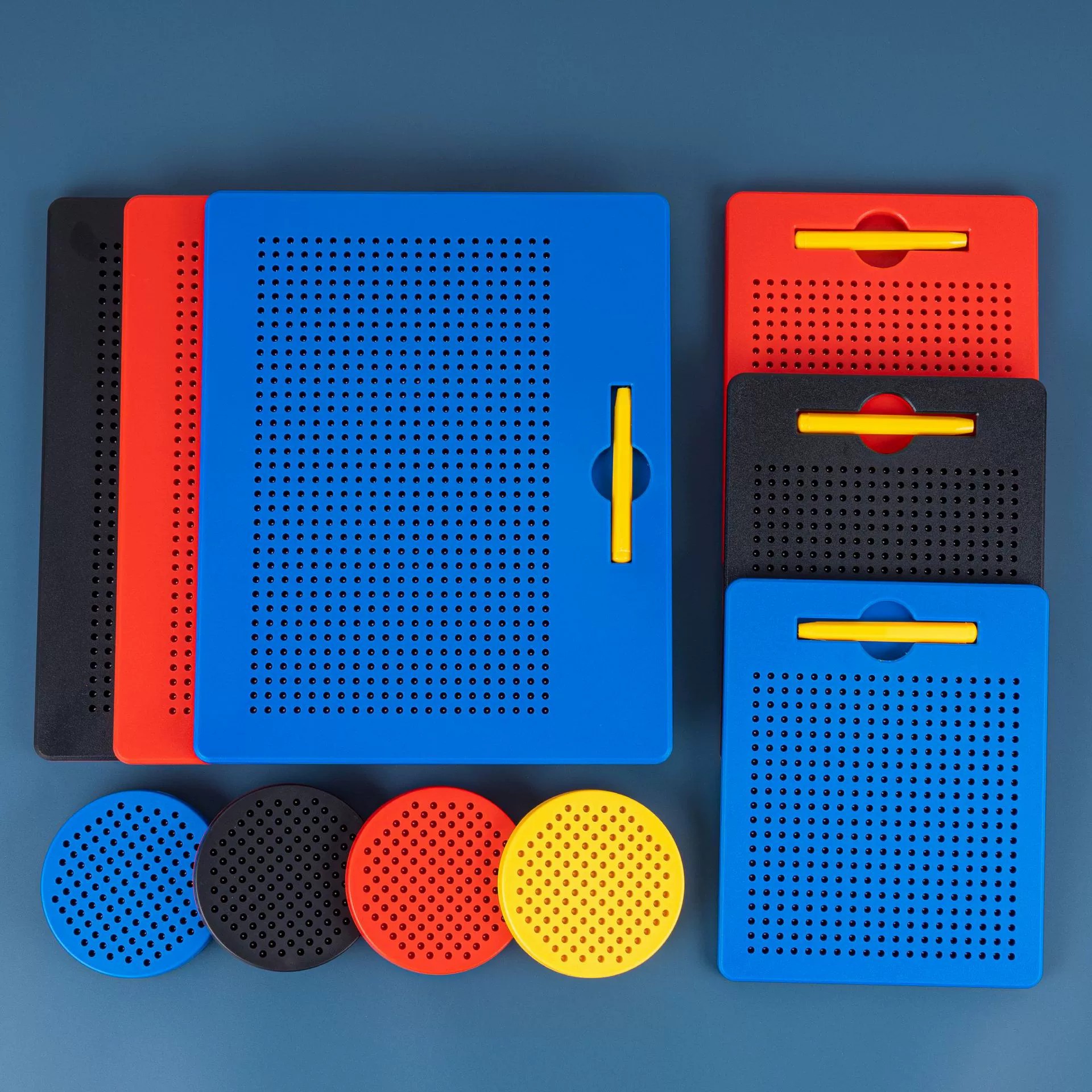 Магнітний планшет MagPad 1763-2 Дошка для малювання з 714 магнітних кульок зі стілусом - мініатюра 2