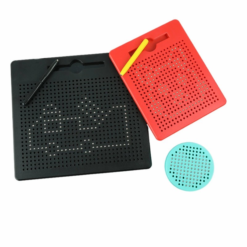 Магнітний планшет MagPad 1763-2 Дошка для малювання з 714 магнітних кульок зі стілусом - мініатюра 6