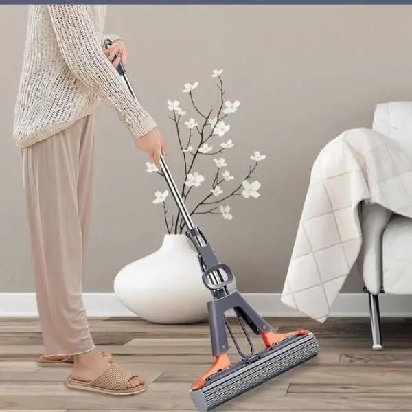 Складна швабра з віджиманням Cotton Mop для миття підлог - мініатюра 5