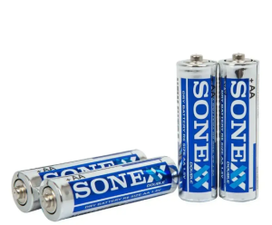 Батарейки сольові SONEX AA R6 пальчикові, 4 штуки у комплекті