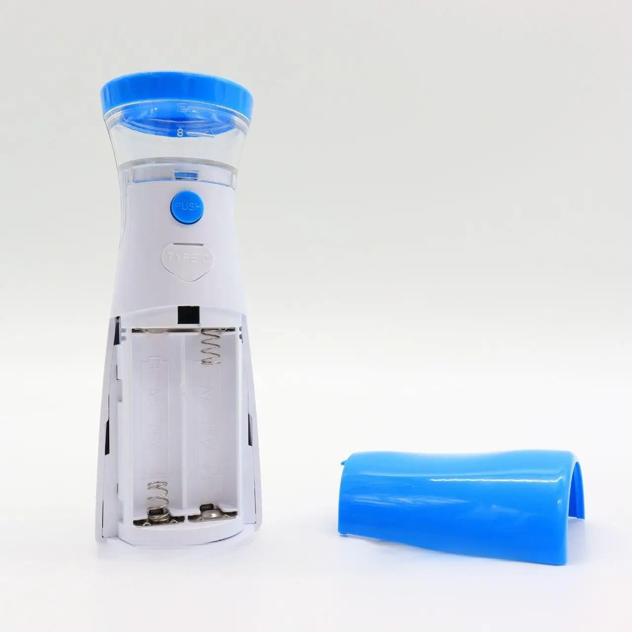 Портативний небулайзер Mesh Nebulizer JSL-W302 ∙ Ультразвуковий ручний інгалятор + 2 маски для домашнього використання - мініатюра 6