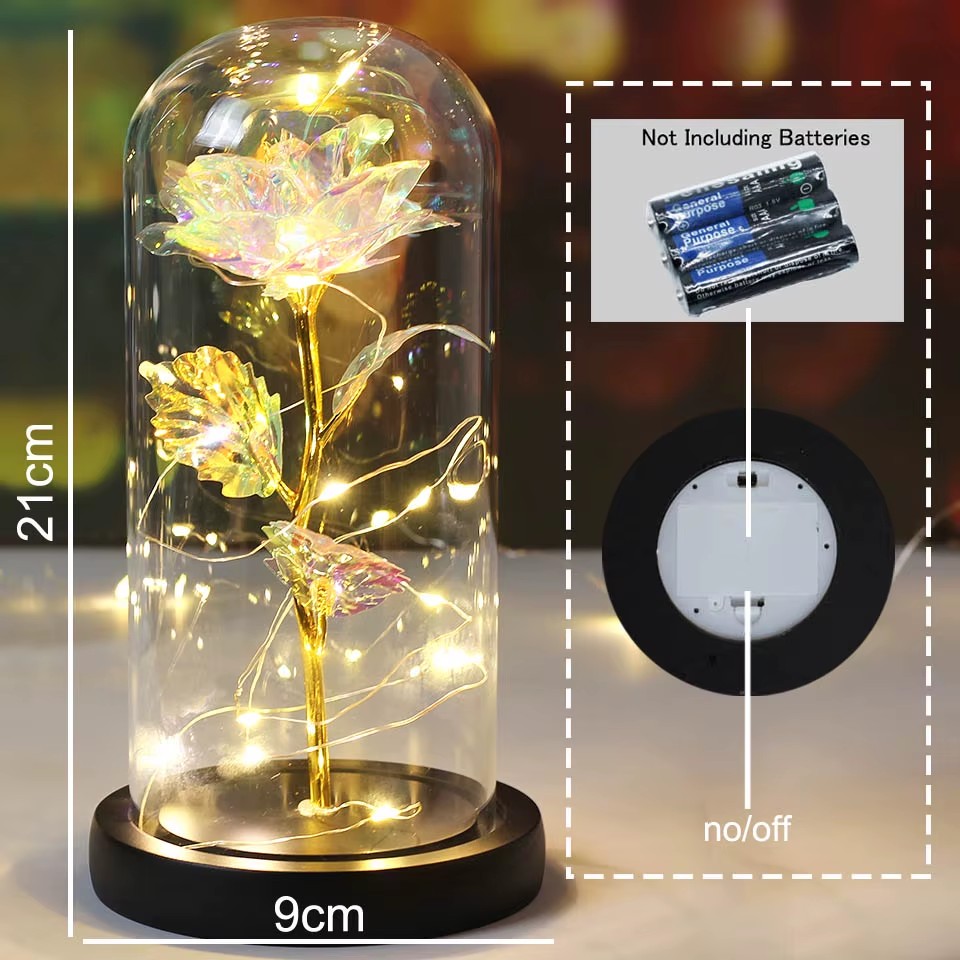 Штучна троянда у колбі Forever Rose N-651 - мініатюра 5