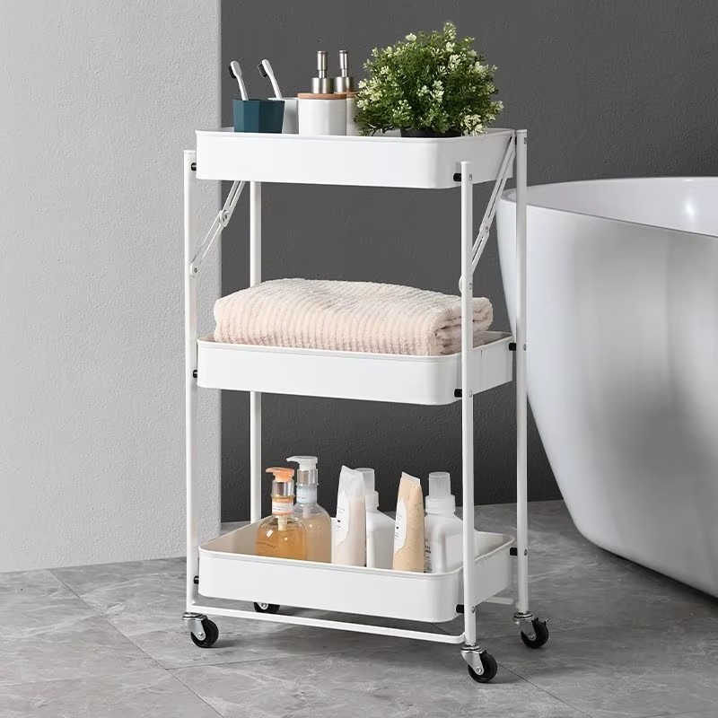 Металева етажерка на коліщатках Sliding shelf 2011 - мініатюра 5