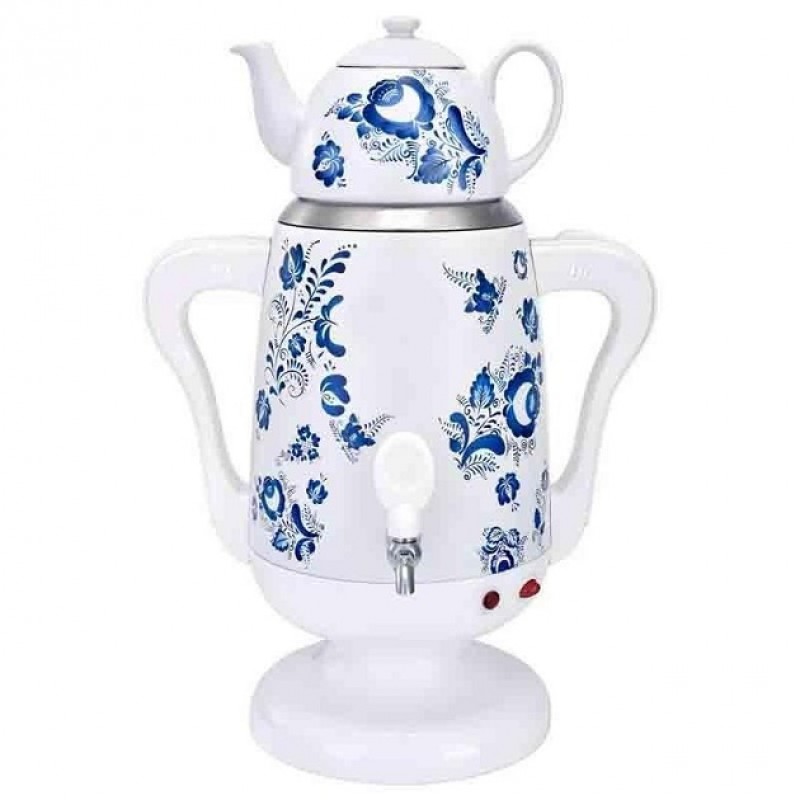 Електричний самовар з фарфоровим заварником RAF R.7118 3,5л