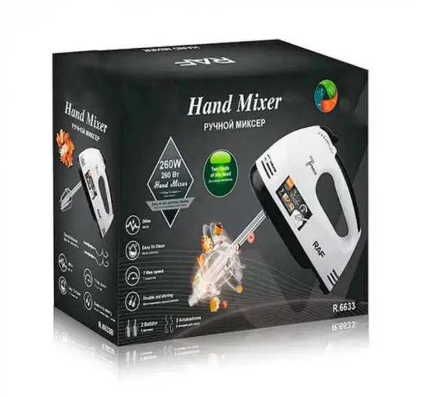 Електричний кухонний міксер DOMOTEC R6633R 5 швидкостей - мініатюра 5