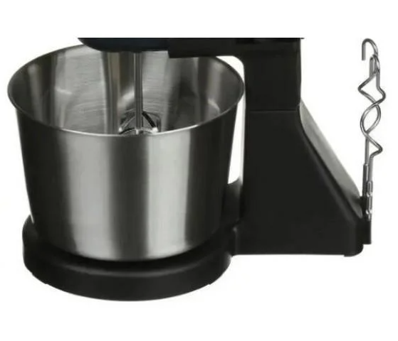 Міксер DOMOTEC R6637 з металевою чашею планетарний/ручний 2 в 1 ∙ Червоний/білий/помаранчевий - мініатюра 4