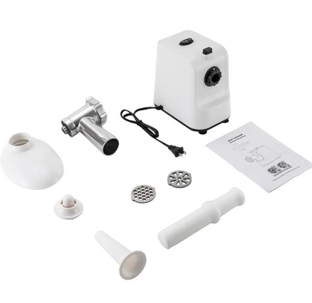 М'ясорубка Domotec R3391 з насадкою для ковбасних виробів, 2000 Вт - мініатюра 4