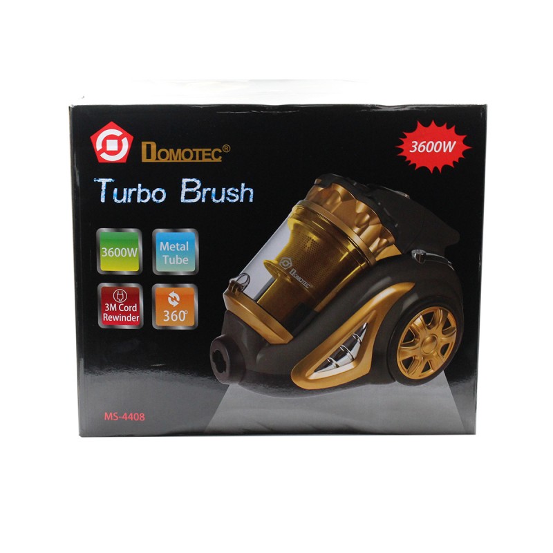 Пилосос DOMOTEC MS-4408 контейнерний з турбощіткою Turbo Brush, 3600Вт - мініатюра 5