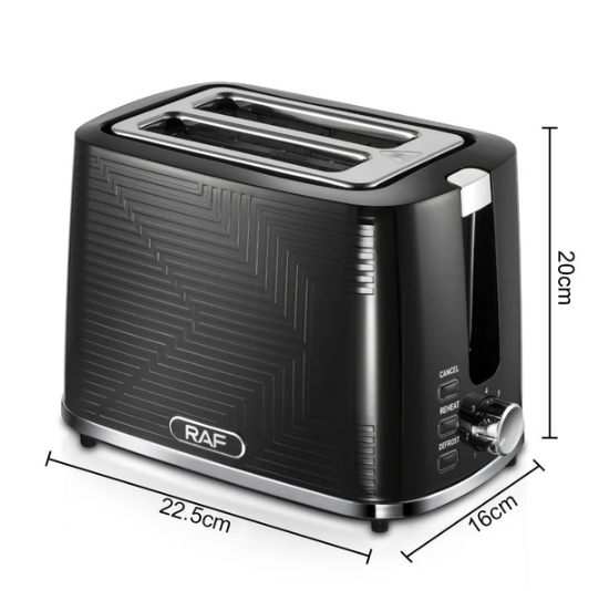 Тостер RAF R.2102 з функцією розморожування та підігріву, 900 Вт - мініатюра 6