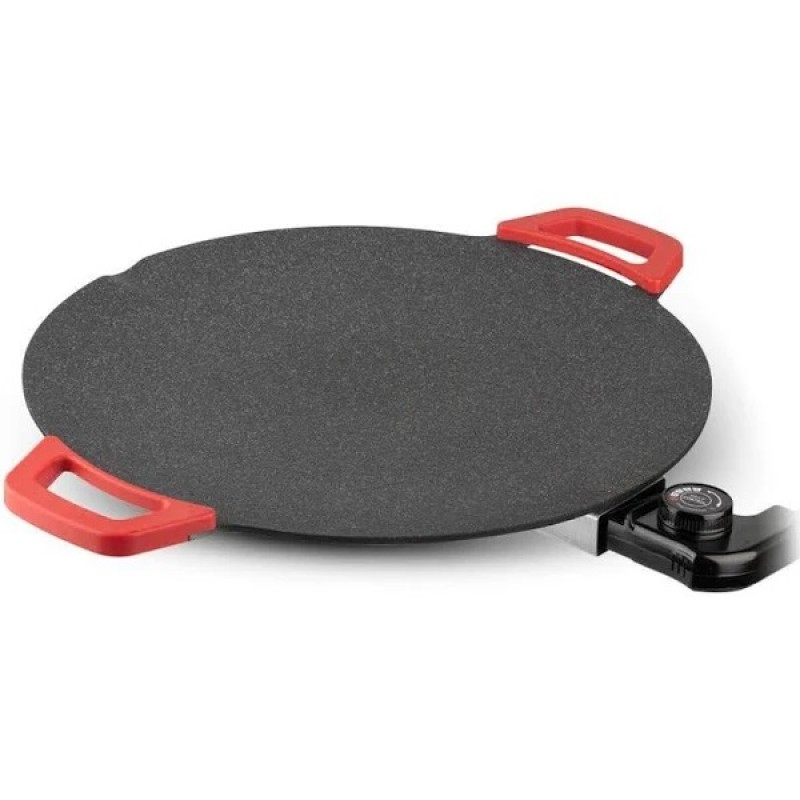 Електрогриль RAF R-5304, 36 см Електричний лист – лист з антипригарним покриттям та регулюванням температури смаження, 1800 Вт