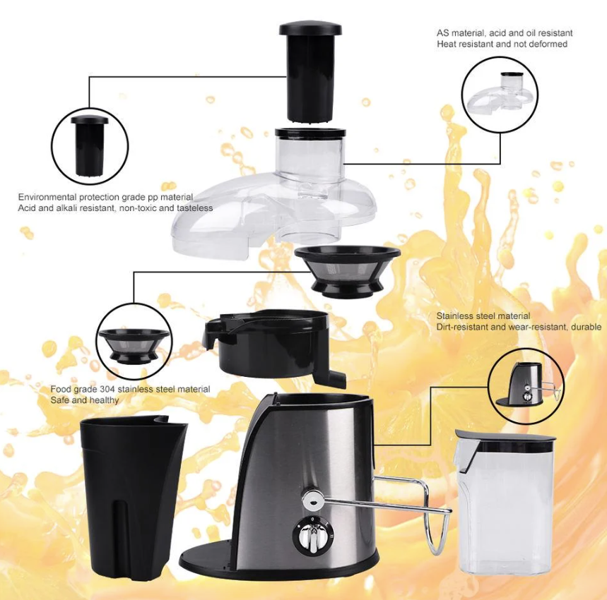 Соковитискач електричний RAF R.2805 500W - мініатюра 7