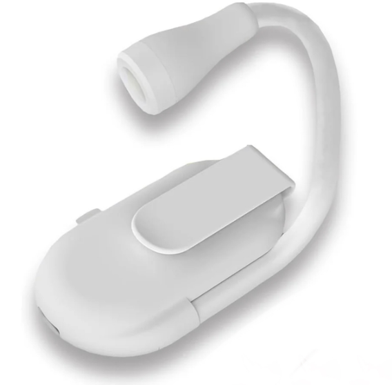 Акумуляторна LED лампа на прищіпці для читання книг - мініатюра 2