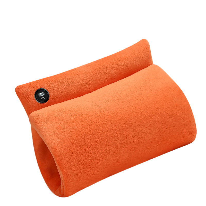 Грелка - муфта для рук з датчиком нагріву ∙ Електричний зігріваючий килимок трансформер USB - мініатюра 2