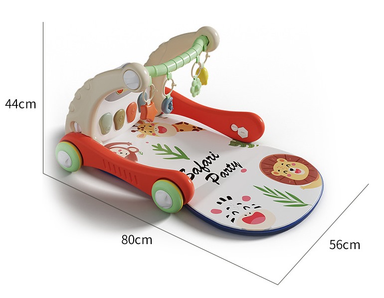Ходунки з килимком для малюків Baby Steps з музичним центром, бізабордом, піаніно та Bluetooth підключенням + пульт ДК - мініатюра 3