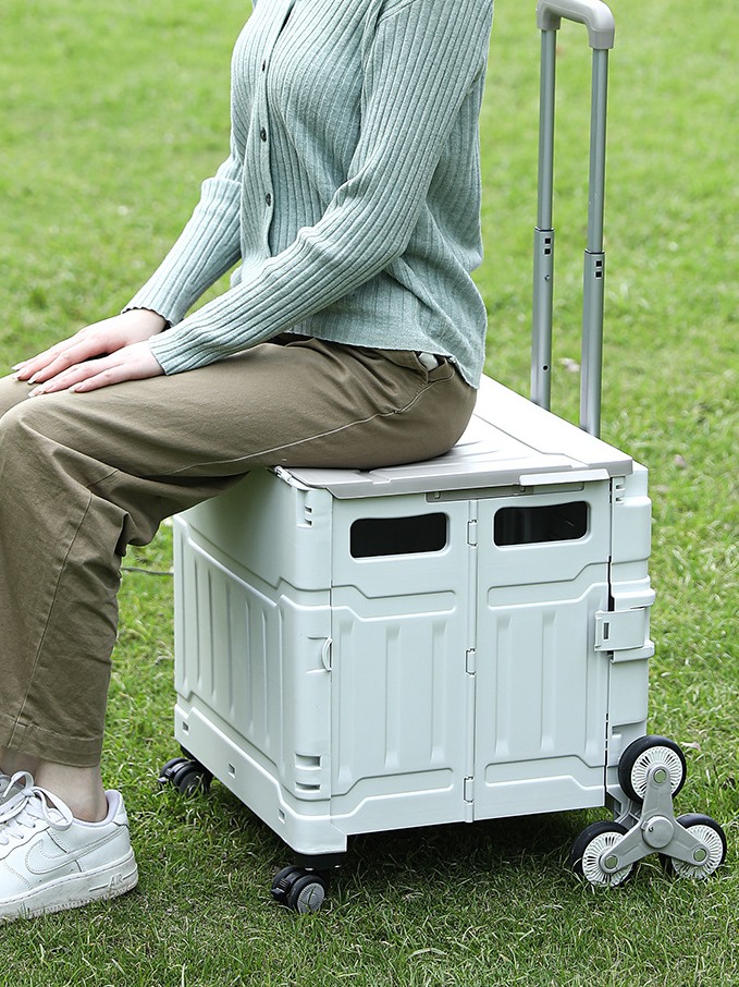 Візок з ручкою 41х39х33 см - мініатюра 7