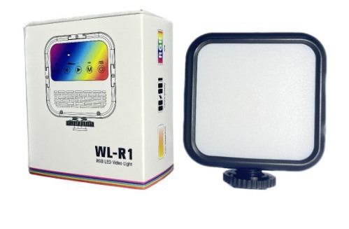 Лампа LED RGB з кріпленням для телефону WR-R1 ∙ Студійне накамерне світло 3000-7000K - мініатюра 4