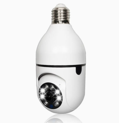 Панорамна IP камера-лампочка відеоспостереження Y6 PTZ Wi-Fi з нічним баченням та керуванням зі смарфону - мініатюра 2