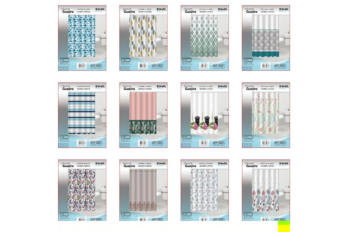 Занавеска – штора для ванни / душової Shower curtain 180*180 см - мініатюра 6