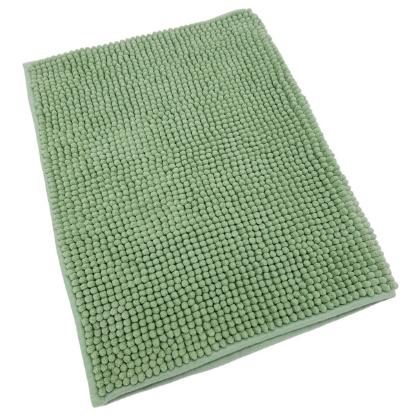 Комплект для ванної кімнати 2 в 1 Шторка 180х180 см + килимок з мікрофібри 60х40 см - мініатюра 5