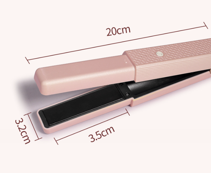 Бездротова акумуляторна плойка LSM-637 Праска для випрямлення волосся - мініатюра 7
