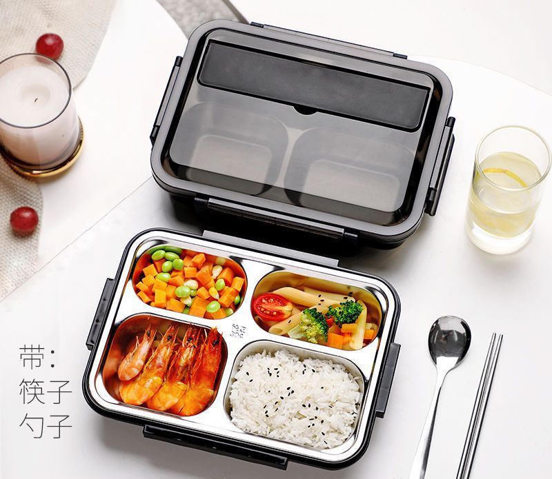 Ланч-бокс для підігріву їжі за допомогою гарячої води MAXTOP MP-2302-A MA-2000 - мініатюра 3