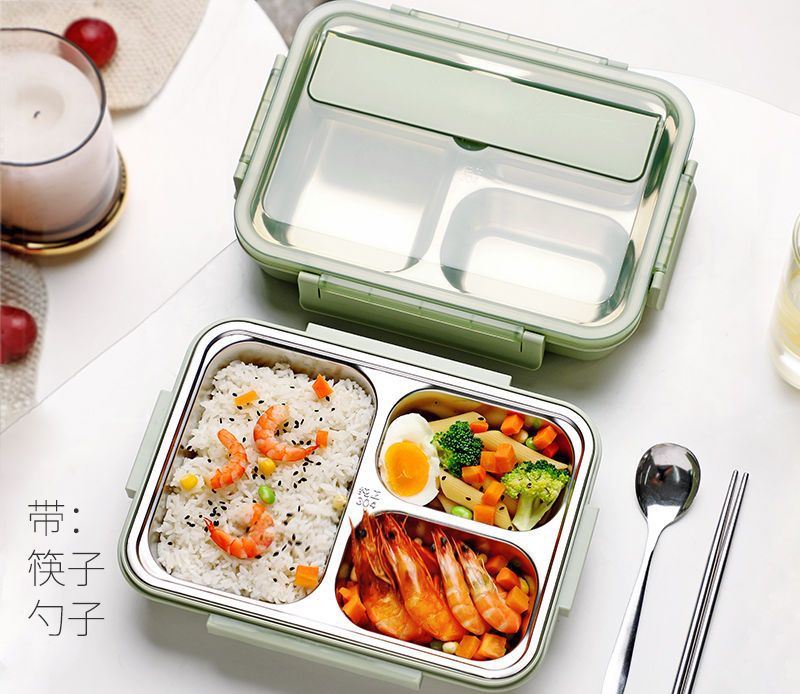 Ланч-бокс для підігріву їжі за допомогою гарячої води MAXTOP MP-2302-A MA-2000 - мініатюра 4