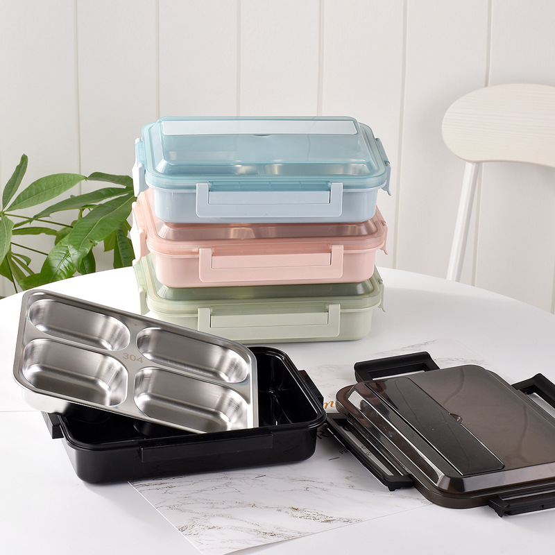 Ланч-бокс для підігріву їжі за допомогою гарячої води MAXTOP MP-2302-A MA-2000 - мініатюра 6