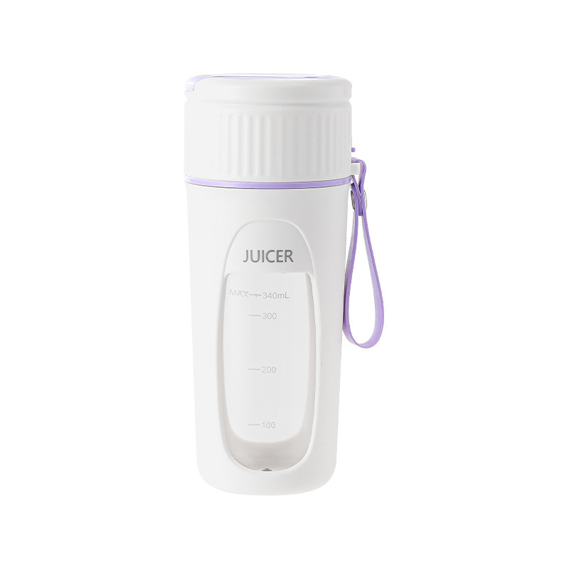 Портативний міні блендер - соковитискач JUICER KS-FSV8 W14 з USB зарядкою, 340 мл - мініатюра 6