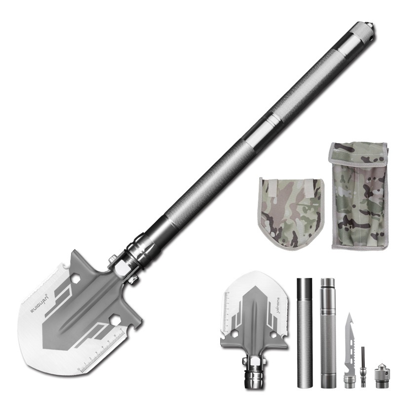 Тактична саперна багатофункціональна складна лопата - мультитул багатофункціональний інструмент 16 в 1