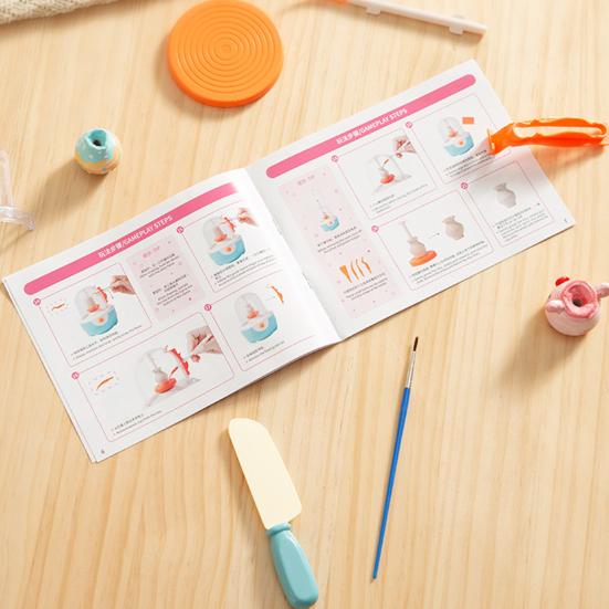 Дитяче гончарне коло Набір для творчості та ліплення Міні гончарна майстерня - мініатюра 5