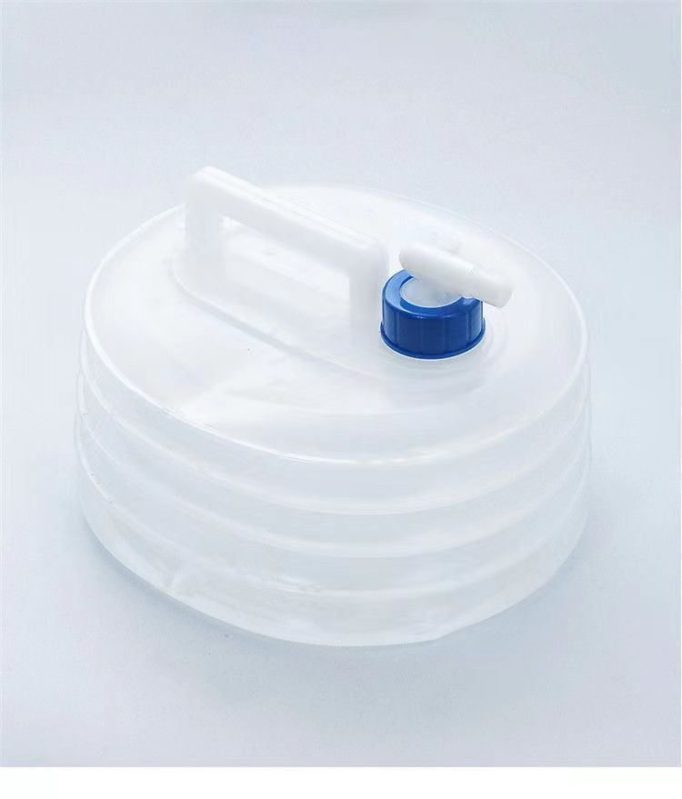 Складна каністра для води з краном, 10 л · Похідна туристична ємність – сулія для рідин