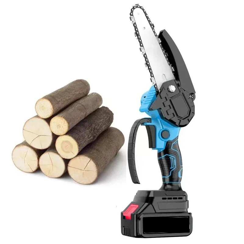 Акумуляторна міні пила DUC155 48V, 2 акумулятори в комплекті Chain Saw 6