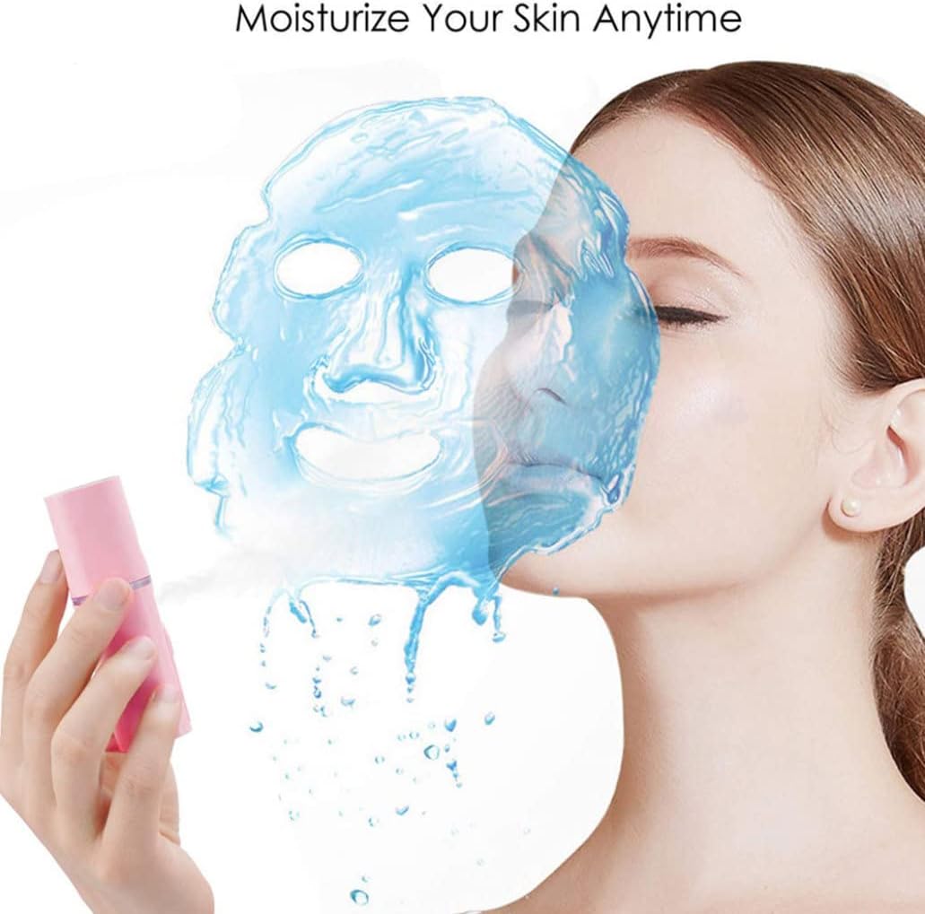 Кишеньковий зволожувач для обличчя з нано-розпиленням MSK-3445 - мініатюра 7