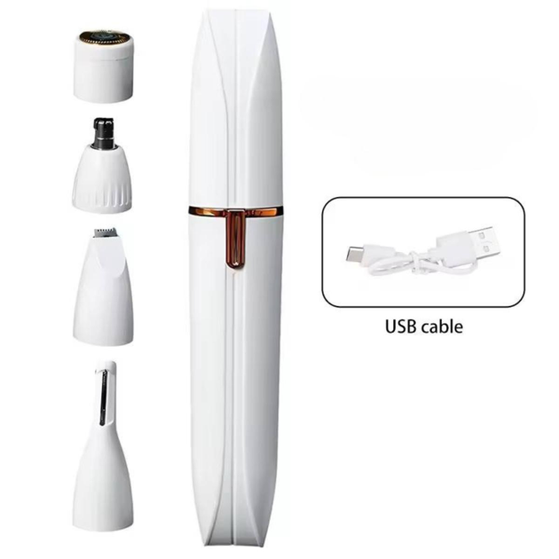 Багатофункціональна електробритва-тример 4 в 1 для жінок Shaver MSK-3511 - мініатюра 6