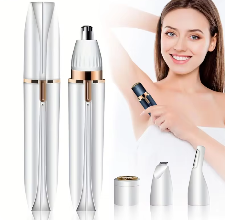 Багатофункціональна електробритва-тример 4 в 1 для жінок Shaver MSK-3511 - мініатюра 9