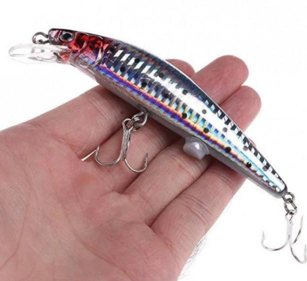 Рибальська приманка з акумулятором електронний воблер на хижу рибу - мініатюра 2