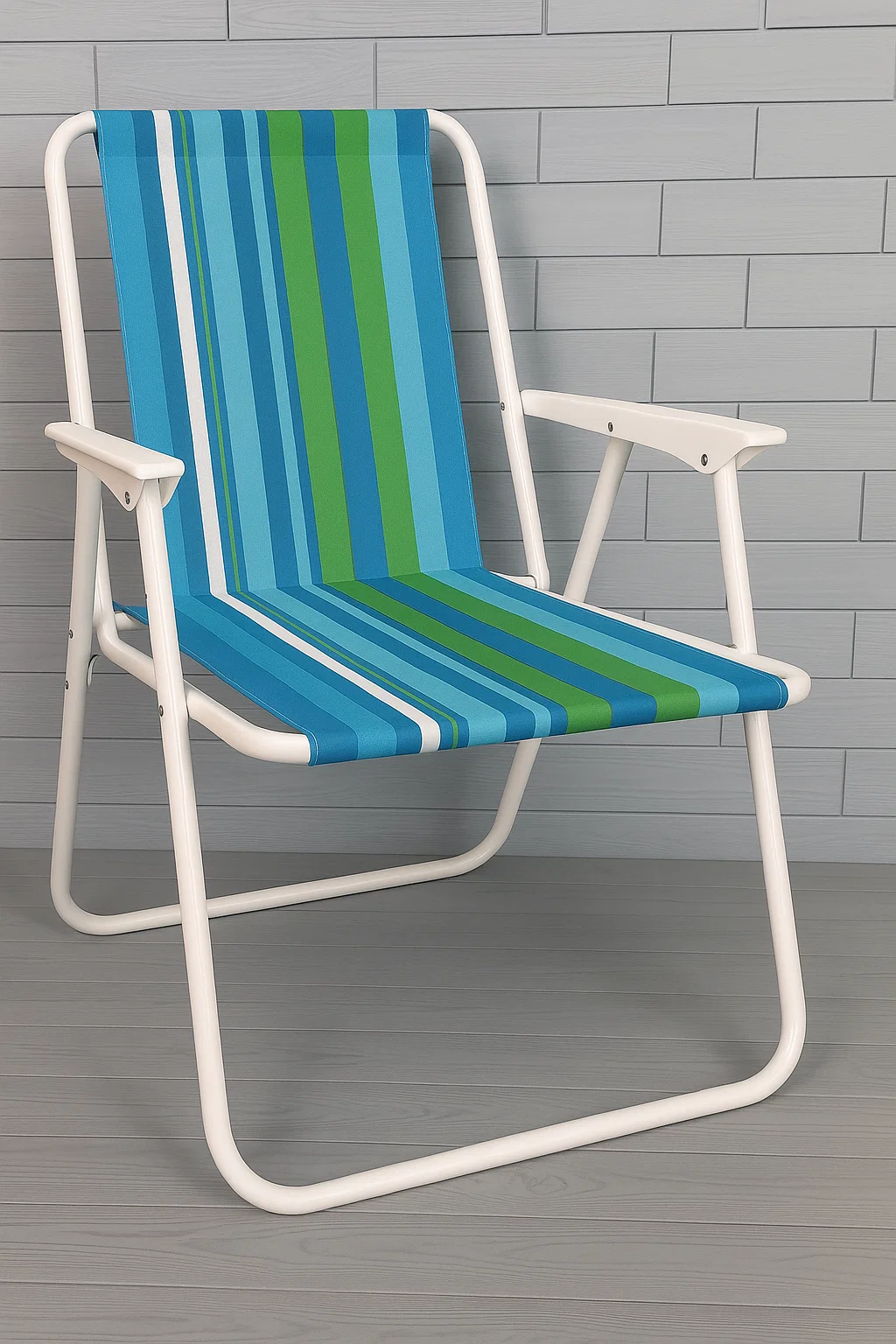 Розкладний стільчик-крісло для кемпінгу з підлокітниками - мініатюра 6